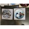 Image 2 : 16 VARIOUS BRADFORD EXCHANGE COLLECTOR PLATES AND 2 PLATE SHELVES - INCLUDING 2 FEDERAL DUCK STAMP C