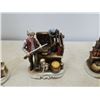 Image 3 : 3 VINTAGE HAND PAINTED FIGURES
