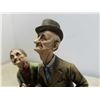 Image 12 : 4 VINTAGE HAND PAINTED FIGURES - one repaired