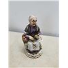 Image 8 : 4 VINTAGE HAND PAINTED FIGURES - one repaired