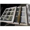 Image 2 : 6 VINTAGE WINDOWS WITH GLASS