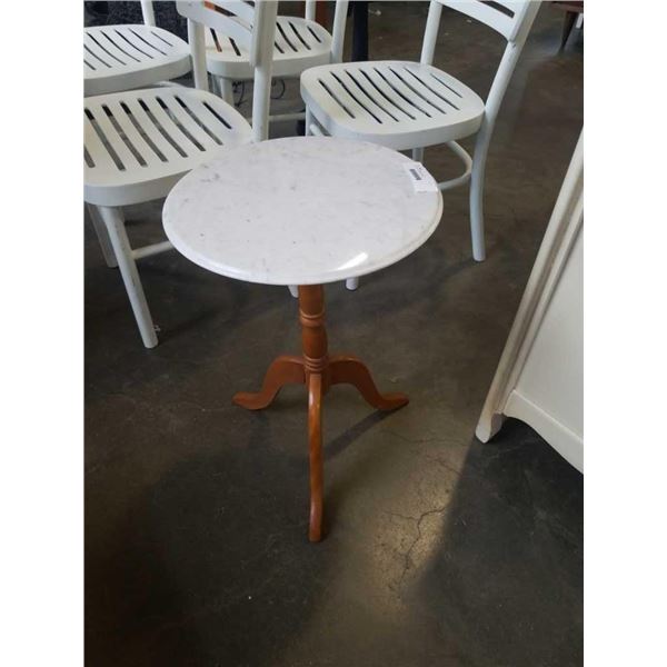 STONE TOP PARLOUR TABLE