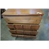 Image 6 : 4 DRAWER MCM CHEST OF DRAWERS - 35 INCHES WIDE, 18 DEEP, 40 TALL