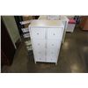 Image 1 : White 8 drawer chest of drawers - 21 INCHES WIDE, 14 DEEP, 39 TALL