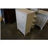 Image 2 : White 8 drawer chest of drawers - 21 INCHES WIDE, 14 DEEP, 39 TALL