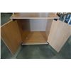 Image 5 : ROLLING MICROWAVE STAND - 2 FOOT WIDE X 16 INCH DEEP X 3 FOOT TALL