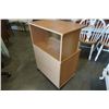 Image 7 : ROLLING MICROWAVE STAND - 2 FOOT WIDE X 16 INCH DEEP X 3 FOOT TALL