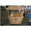 Image 8 : ROLLING MICROWAVE STAND - 2 FOOT WIDE X 16 INCH DEEP X 3 FOOT TALL