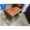 Image 2 : VINTAGE DROPLEAF COFFEE TABLE - 35 INCHES WIDE X 18 DEEP X 17 TALL