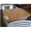 Image 2 : CHOPPING BLOCK AND MIRRORED KITCHEN SIGN