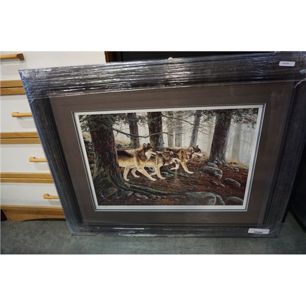 PRIMAL HUNTERS A/P LEP BY ANDREW KISS 25332 - HAND SIGNED AND NUMBERED ARTIST PROOF LIMITED EDITION 