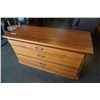 Image 12 : 48 inch and 37 inch matching 3 drawer dressers