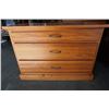 Image 14 : 48 inch and 37 inch matching 3 drawer dressers