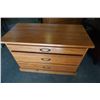 Image 20 : 48 inch and 37 inch matching 3 drawer dressers