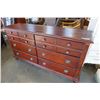 Image 11 : Modern 6 drawer dresser - 64 INCH WIDE X 18 DEEP X 34 TALL