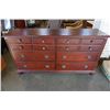 Image 1 : Modern 6 drawer dresser - 64 INCH WIDE X 18 DEEP X 34 TALL