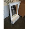 Image 2 : HANGING BEVELLED MIRROR W/ SHELF AND DRAWERS