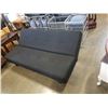 Image 5 : BLACK IKEA CLICK CLACK SOFA - 67 INCHES WIDE