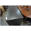 Image 13 : GREY MODERN SIDEBOARD WITH BUILT IN ELECTRIC FIREPLACE - 69 INCHES WIDE X 18 DEEP X 33.5 TALL