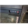 Image 8 : GREY MODERN SIDEBOARD WITH BUILT IN ELECTRIC FIREPLACE - 69 INCHES WIDE X 18 DEEP X 33.5 TALL