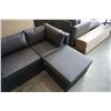 Image 4 : BRAND NEW PREMIUM RATTAN OUTDOOR 6 PIECE MODULAR SECTIONAL SOFA W/ DARK GREY CUSHIONS - RETAIL $1499