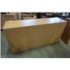 Image 12 : WILD ROSE 6 DRAWER OAK FINISH DRESSER - 61 INCHES WIDE X 18.5 DEEP X 30.5 TALL