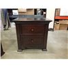 Image 13 : KINGSLEY MODERN 6 DRAWER DOUBLE DRESSER WITH MUNIRE FURNITURE HUTCH - 74 INCHES TALL X 58 WIDE X 18.