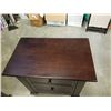 Image 14 : KINGSLEY MODERN 6 DRAWER DOUBLE DRESSER WITH MUNIRE FURNITURE HUTCH - 74 INCHES TALL X 58 WIDE X 18.