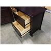 Image 15 : KINGSLEY MODERN 6 DRAWER DOUBLE DRESSER WITH MUNIRE FURNITURE HUTCH - 74 INCHES TALL X 58 WIDE X 18.