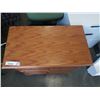 Image 2 : OAK 2 DRAWER NIGHTSTAND - 30 INCHES WIDE X 17 DEEP X 27 TALL