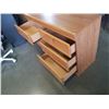 Image 3 : OAK 6 DRAWER DRESSER - 46 INCHES WIDE X 16.5 DEEP X 30 TALL