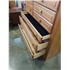 Image 6 : 7 DRAWER OAK DRESSER - 51 INCHES WIDE X 17 DEEP X 50.5 TALL
