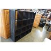 Image 2 : BLACK CUBICAL SHELF - 58 INCHES WIDE X 15.5 DEEP X 58 TALL
