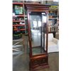 Image 2 : 6 FOOT GLASS DISPLAY CABINET - 26 INCHES WIDE, 13 DEEP