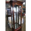 Image 3 : 6 FOOT GLASS DISPLAY CABINET - 26 INCHES WIDE, 13 DEEP