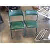 Image 2 : DRYING RACK AND 2 FOLDING CHAIRS