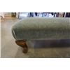 Image 3 : QUEEN ANNE STYLE FOOT BENCH - 43 INCHES WIDE X 13 DEEP X 10 TALL