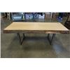 Image 2 : Live edge bench 48" x 20" X 17 tall