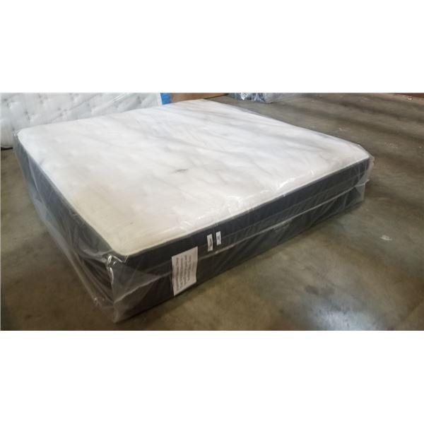 NEW BEAUTY REST KING SIZE PLATINUM OAKDALE DROP TOP MATTRESS