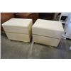 Image 1 : PAIR OF LANE FURNITURE 2 DRAWER NIGHTSTANDS - 2 FOOT WIDE X 16 INCHES DEEP X 21.5 TALL