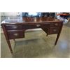 Image 2 : 3 DRAWER DESK - 53.5 INCHES WIDE X 25 INCHES DEEP X 30 TALL
