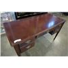 Image 3 : 3 DRAWER DESK - 53.5 INCHES WIDE X 25 INCHES DEEP X 30 TALL