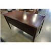 Image 8 : 3 DRAWER DESK - 53.5 INCHES WIDE X 25 INCHES DEEP X 30 TALL
