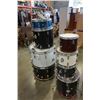 Image 1 : LOT OF DRUMS - 5 TOMS, SNARE AND 2 BASS DRUMS