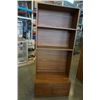 Image 1 : 2 PIECE BOOKSHELF UNIT WITH STORAGE - 30 INCHES WIDE X 16 DEEP X 71 TALL