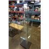 Image 3 : GLASS DISPLAY CABINET - 17 INCHES WIDE X 14.5 DEEP X 64.5 TALL