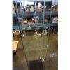 Image 5 : GLASS DISPLAY CABINET - 17 INCHES WIDE X 14.5 DEEP X 64.5 TALL