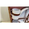 Image 4 : Wicker picnic basket set