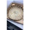 Image 4 : NATIVE DRUM, WITH RATTLE, DRUM STICK, AXE AND PAINTING ON WOOD