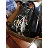 Image 3 : Denon DCM - 380 and AIWA AD - f370 stereo components and wires